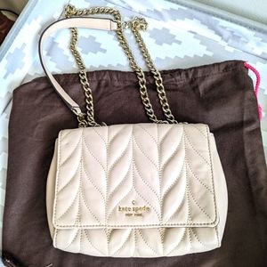 Light pink Kate Spade Chain Crossbody